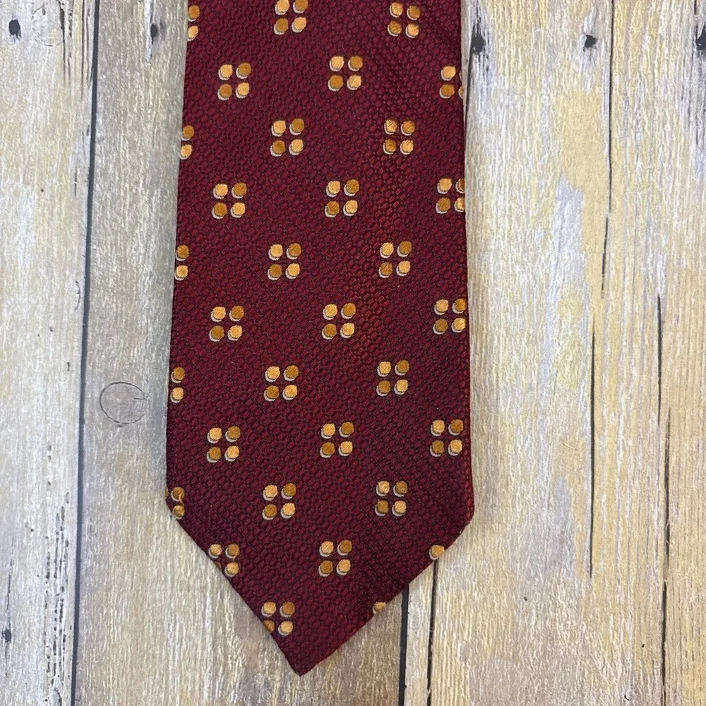 Ermenegildo Zegna Silk Tie Polka Dot